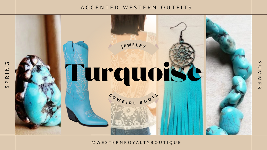 Unleash Your Inner Cowgirl with these Stunning Turquoise Accented Western Outfits